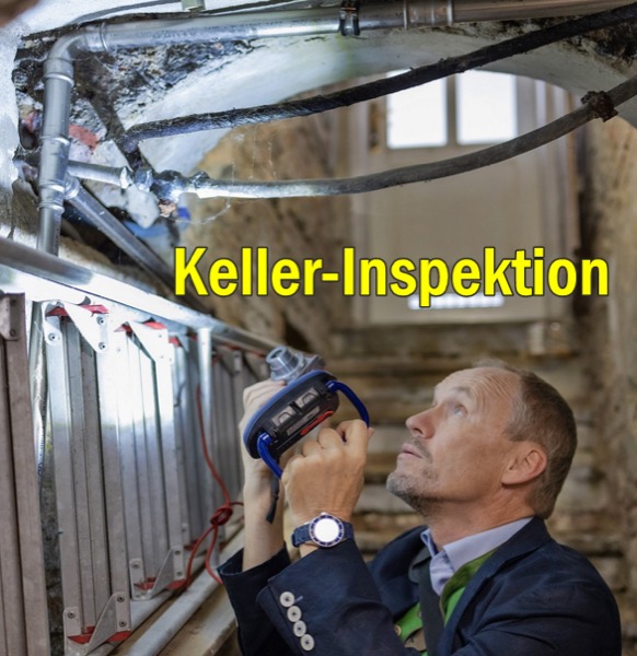 Kontrolle der Kellerleitungen !